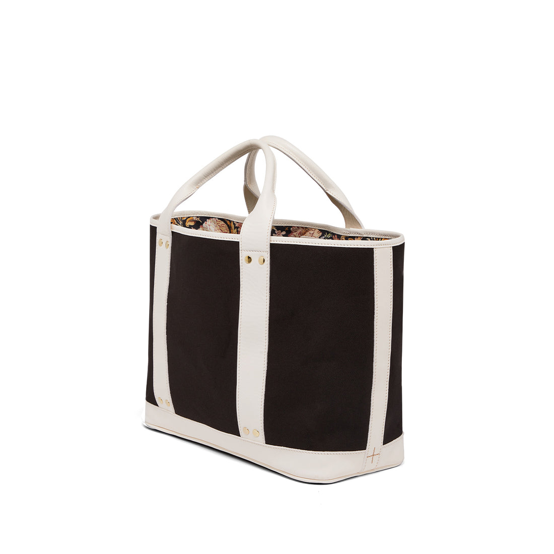 Archive Sale India Hicks Soleil Tote in Black Canvas