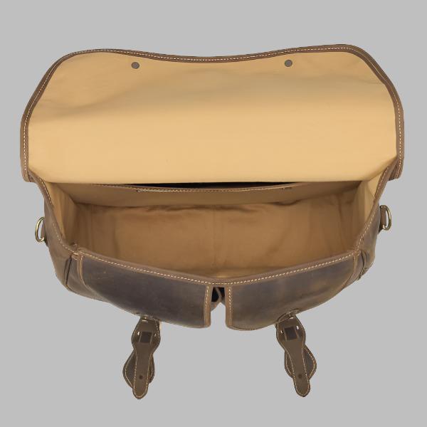 Tusting Clipper Satchel Bag Interior 