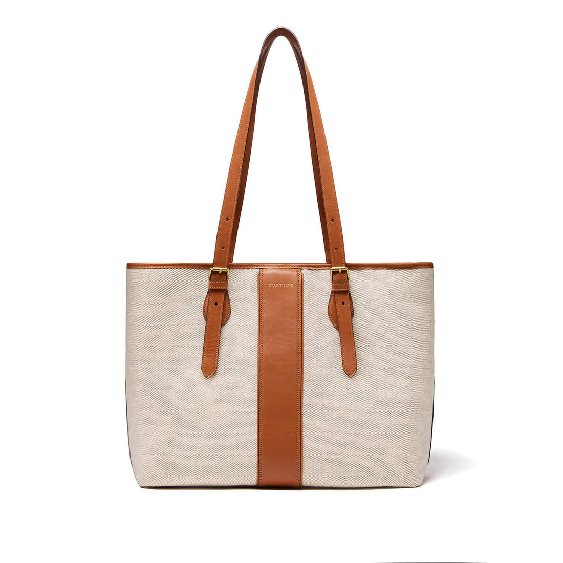 Archive Sale George Tote in Tan Linen