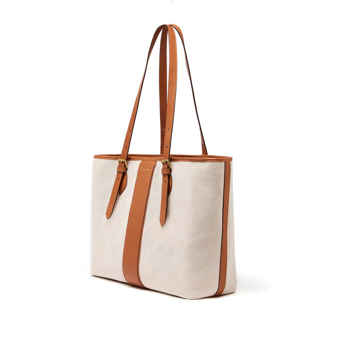 Archive Sale George Tote in Tan Linen