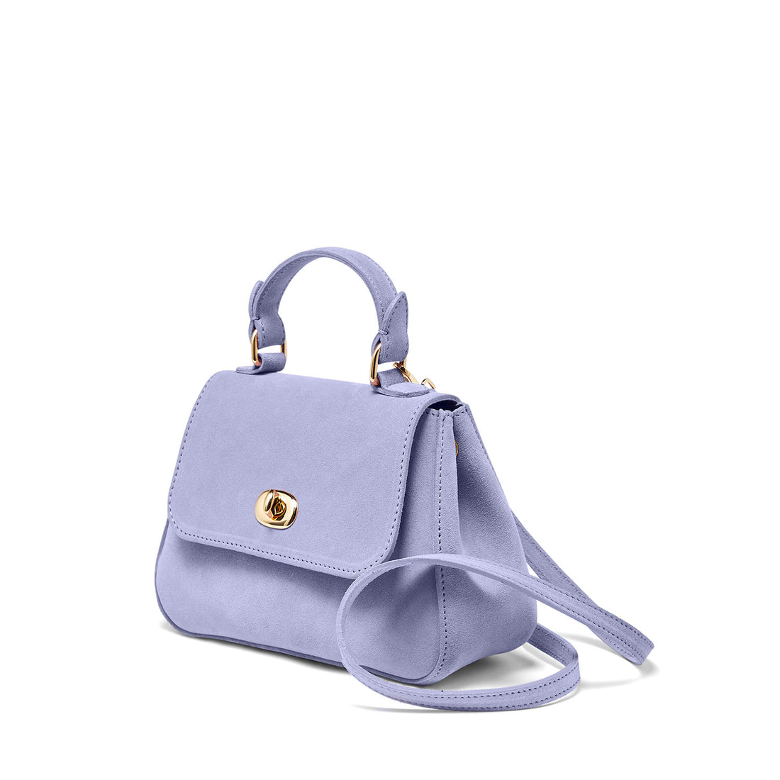 Archive Sale Mini Holly Periwinkle Suede