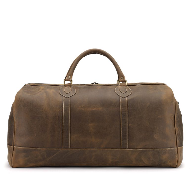 Chellington Leather Heritage Holdall | Made in England by Tusting