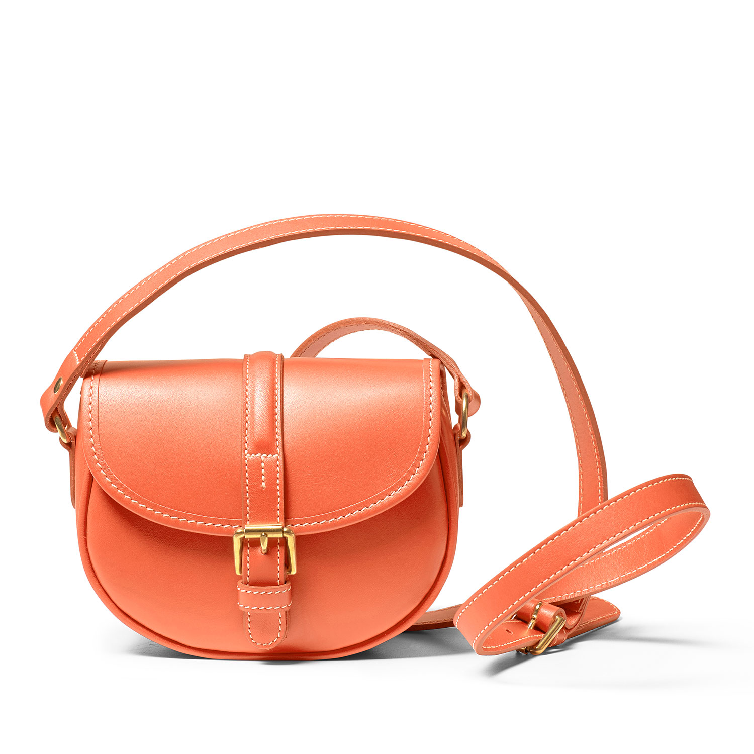 Cardington Mini Leather Crossbody bag | Made in England by Tusting