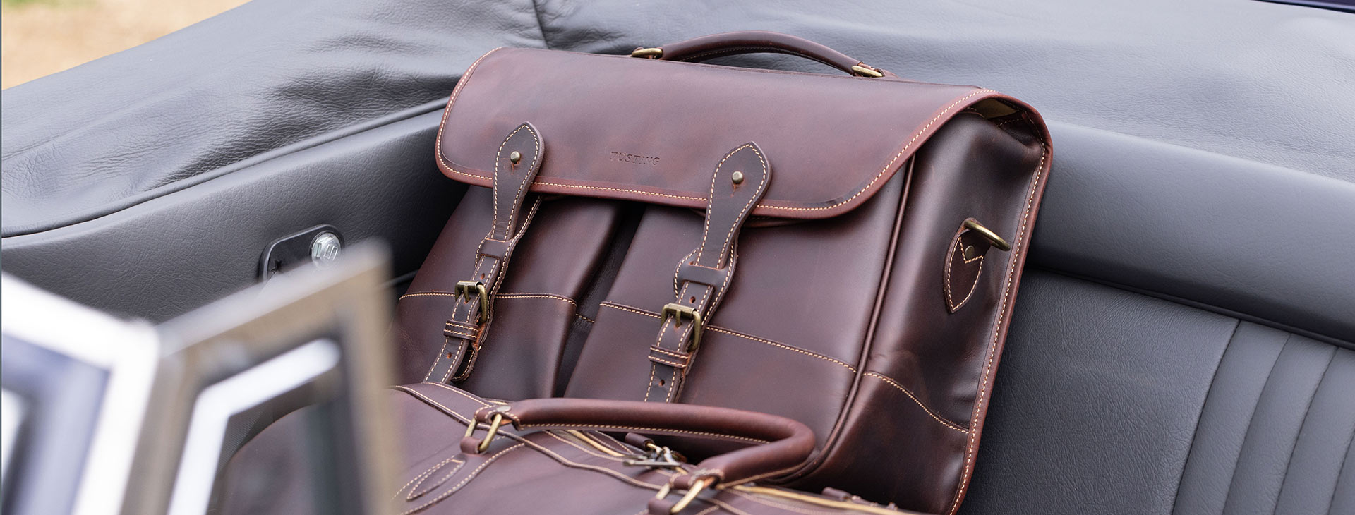 Men's Luxury Leather Breifcases & Business Bags